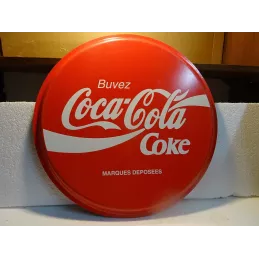PLATEAU COCA-COLA  EN RESINE  DIAMETRE 42CM