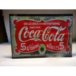 TOLE COCA-COLA  35.50CM X25.50CM