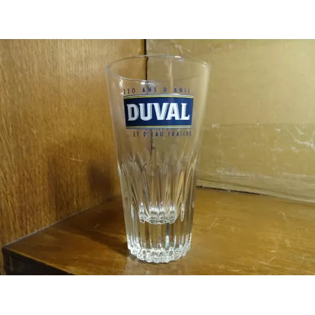 1 VERRE PASTIS DUVAL 220 ANS D'ANIS HT 12CM