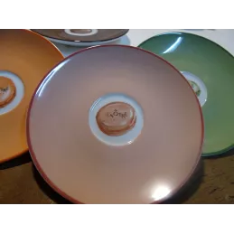 6 TASSES A CAFE   LENOTRE  PARIS  6 COULEURS ASSORTIES