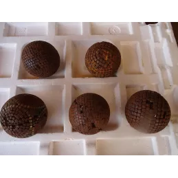 5 BOULES CLOUTEES
