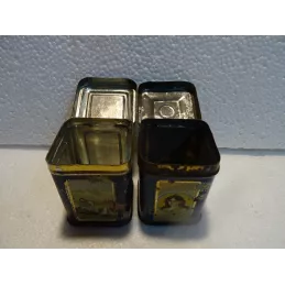 2 MINI BOITES  4.80CM X4.80CM X6.50CM