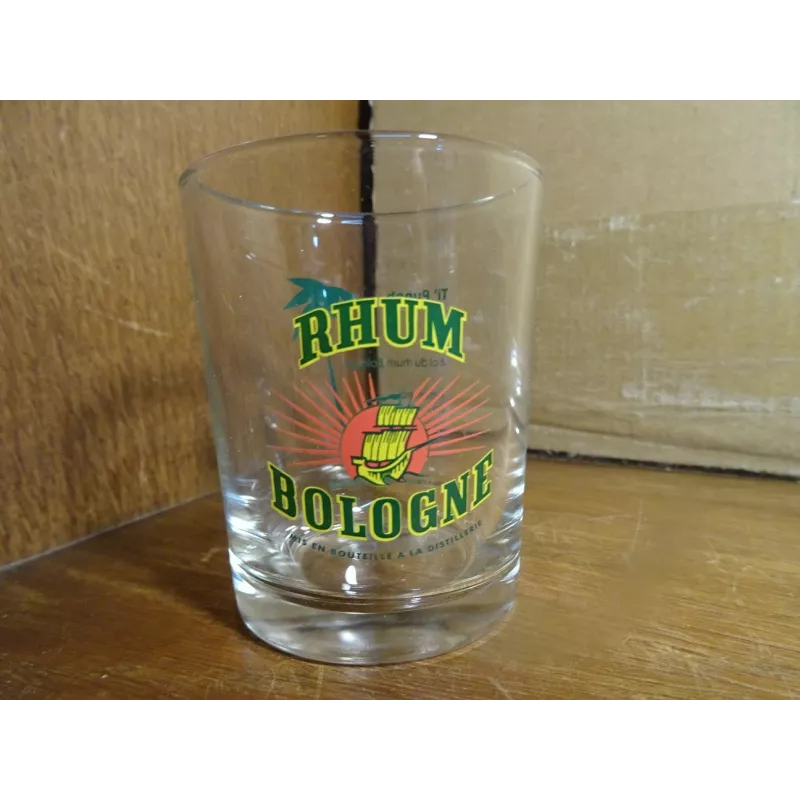 6 VERRES RHUM BOLOGNE 15CL HT 7.90CM - Tigrebock