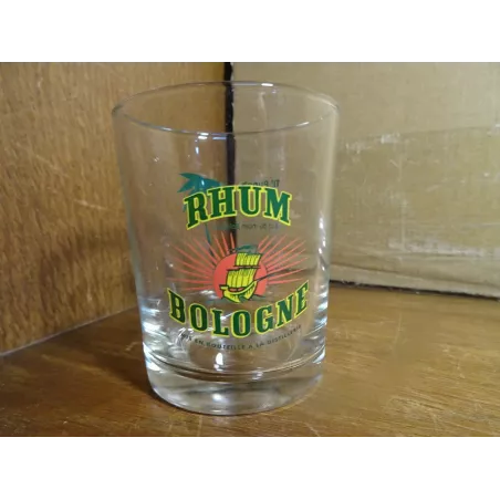 6 VERRES RHUM BOLOGNE  15CL HT 7.90CM