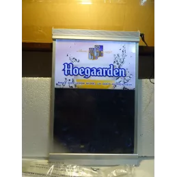 ENSEIGNE HOEGAARDEN  42CM X27CM