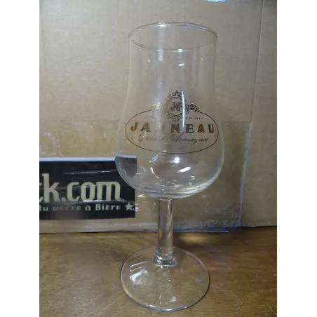 6 VERRES JANNEAU GRAND ARMAGNAC  HT 13.20CM