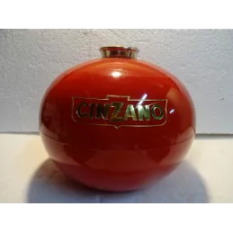 SEAU A GLACE  CINZANO HT 13CM DIAMETRE 14CM