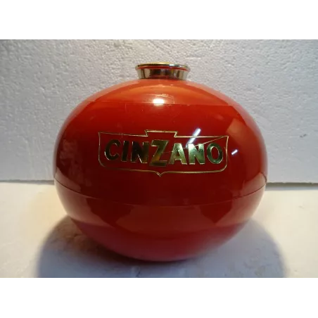 SEAU A GLACE  CINZANO HT 13CM DIAMETRE 14CM