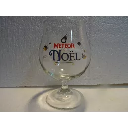 1 VERRE  METEOR  NOEL 25CL  HT 14CM
