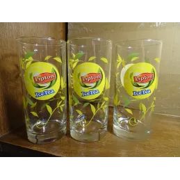 3 VERRES LIPTON 25CL HT...