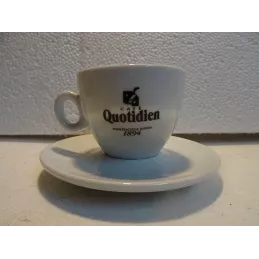 6 TASSES  A CAFE  QUOTIDIEN 10CL + 6 SOUS TASSES