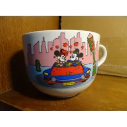 TASSE MICKEY ET MINNIE DISNEY  40CL HT 8.50CM