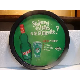 PLATEAU GET/27 PERRIER  DIAMETRE 38CM