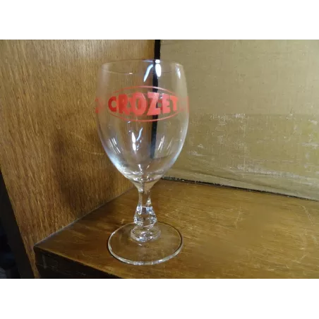 6 VERRES  CROZET  CASSIS  10/12CL  HT 12CM