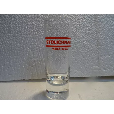 4 VERRES  STOLICHNAYA 6CL HT 10.50CM