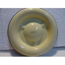 CENDRIER GANTER EN TOLE  DIAMETRE 15.20CM FREIBURG