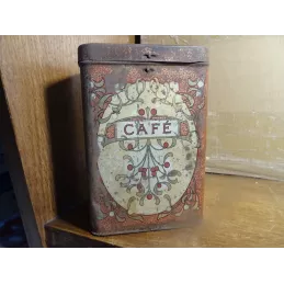 BOITE A CAFE  JULIEN DAMOY  9.50CM X7CM X14CM