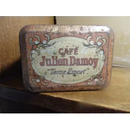 BOITE A CAFE  JULIEN DAMOY  9.50CM X7CM X14CM