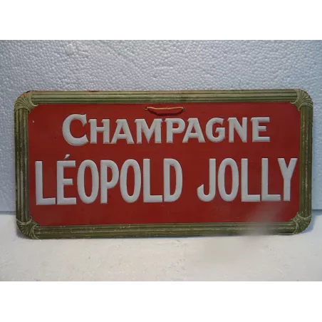 CARTON CHAMPAGNE  LEOPOLD JOLLY  36CM X18CM