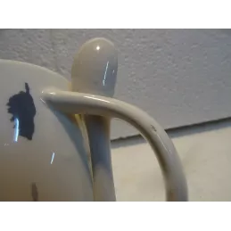 MUG  CORSICA  AVEC SA CUILLERE  HT 10.20CM