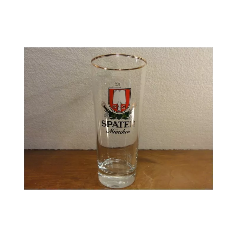 1 VERRE  SPATEN MUNCHEN 25 CL