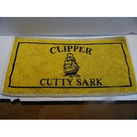 TAPIS  DE BAR  CUTTY SARK  EN EPONGE  47CM X24CM