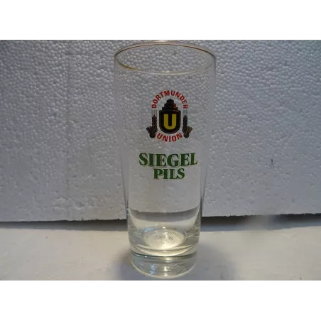 1 VERRE DORTMUNDER-UNION SIEGEL PILS 25CL  HT 14.30CM