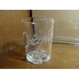 6 VERRES A CAFE  JACQUES VABRE  HT 7CM
