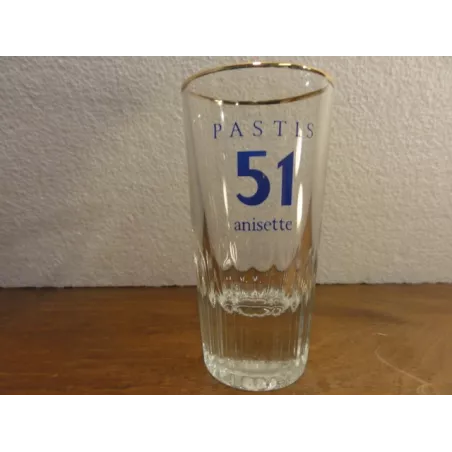 1 VERRE  PASTIS 51 ANISETTE MOMIE