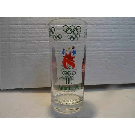 6 VERRES COCA-COLA  ATLANTA 1996 HT 13.50CM