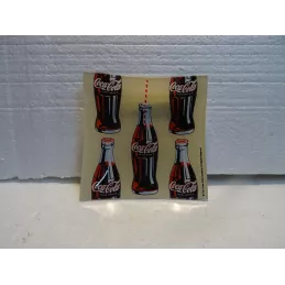 CENDRIER  COCA-COLA EN VERRE  13CM X13CM