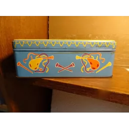 BOITE CREPES A DENTELLES TANGUY  QUIMPER 19CM X11.40CM X7CM