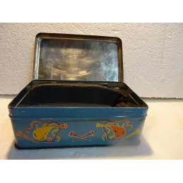 BOITE CREPES A DENTELLES TANGUY  QUIMPER 19CM X11.40CM X7CM