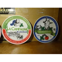 4 ASSIETTES A FROMAGE  DIAMETRE 19.20CM