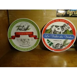 4 ASSIETTES A FROMAGE  DIAMETRE 19.20CM