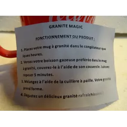 MUG  A GRANITE  COCA-COLA