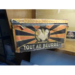 BOITE BISCUITS ST MICHEL  23CM X22CM X12CM