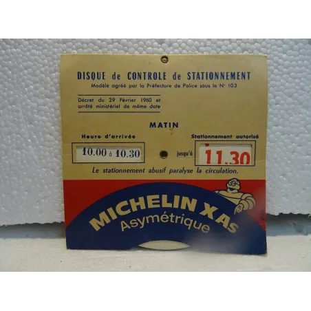 DISQUE DE CONTROLE DE STATIONNEMENT  MICHELIN