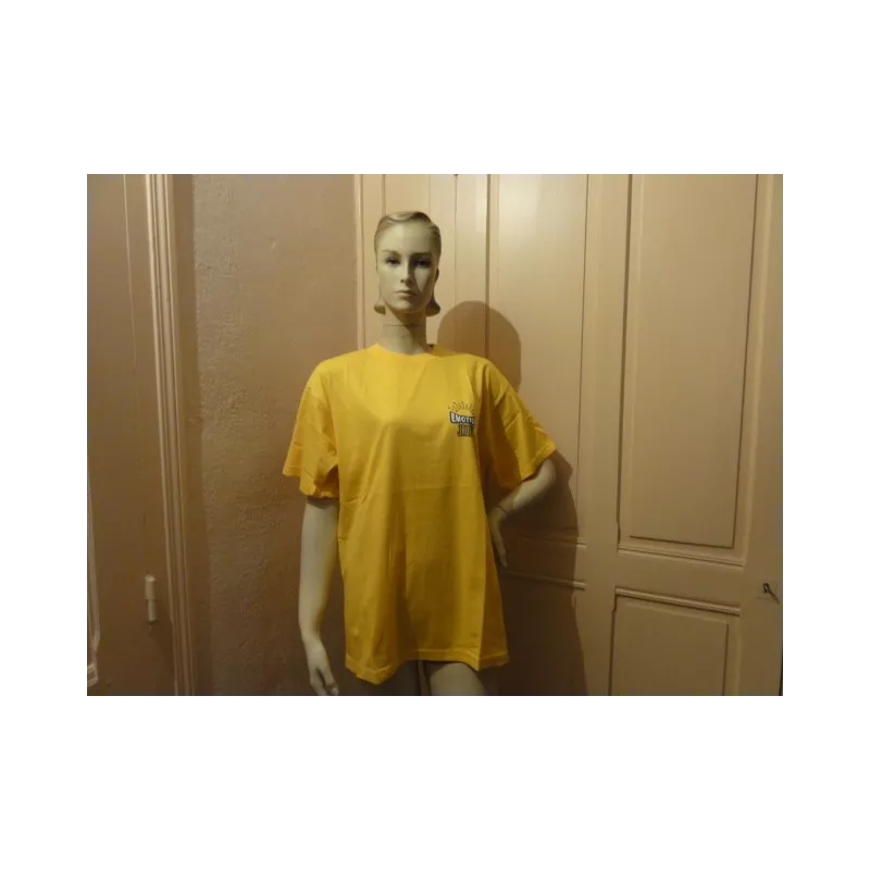 1 TEE-SHIRT EMOTION JAUNE  RICARD