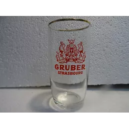 VERRE GRUBER  STRASBOURG  HT 11CM