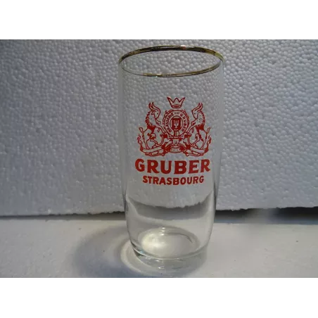 VERRE GRUBER  STRASBOURG  HT 11CM