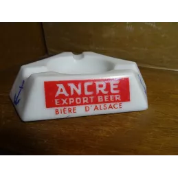 CENDRIER  ANCRE EXPORT  BEER  13CM X13CM X13CM