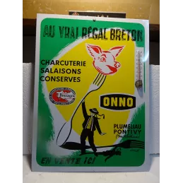 TOLE ONNO THERMOMETRE CHARCUTERIE  SALAISON  AU VRAI REGAL