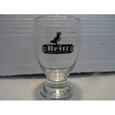 1 VERRE BRITT  25CL HT.13CM    BRETAGNE