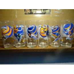 6 VERRES ORANGINA COLLECTOR...