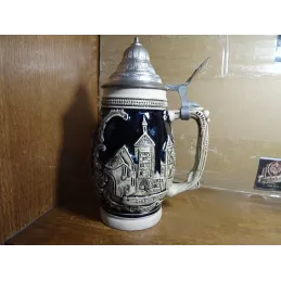 CHOPE ALSACE 50CL  AVEC SON COUVERCLE  HT 16CM HT 16CM