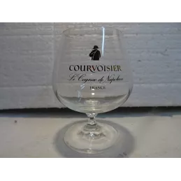 6 VERRES COGNAC COURVOISIER...