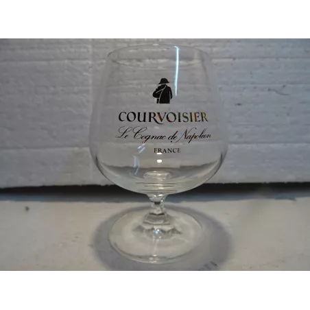 6 VERRES COGNAC COURVOISIER  12CL HT.9.70CM