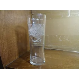 6 VERRES  BUD 25CL HT 16CM