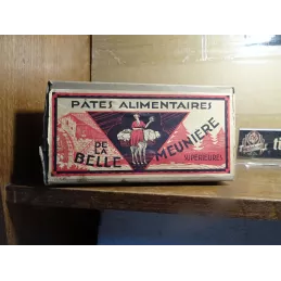 BOITE  PATES ALIMENTAIRES LA BELLE MEUNIERE  18CM X9.50CM X9.50CM